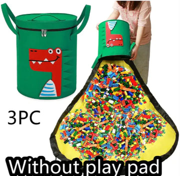 2-in-1 Toy Storage Bag & Play Mat – Tidy Up & Play Anywhere!
